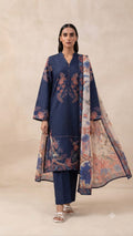 Beechtree Unstitched 3 Piece Lawn Suit