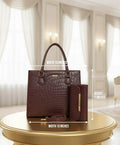 Premium Crocodile Artificial Leather Handbag