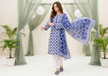 Unstitched 3 Piece Lawn Suit Salina Regalia