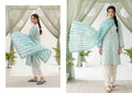 Unstitched 3 Piece Lawn Suit Salina Regalia