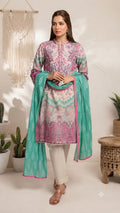 Bonanza Unstitched 3 Piece Lawn Suit
