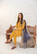 Salina Unstitched 3 Piece Lawn Suit
