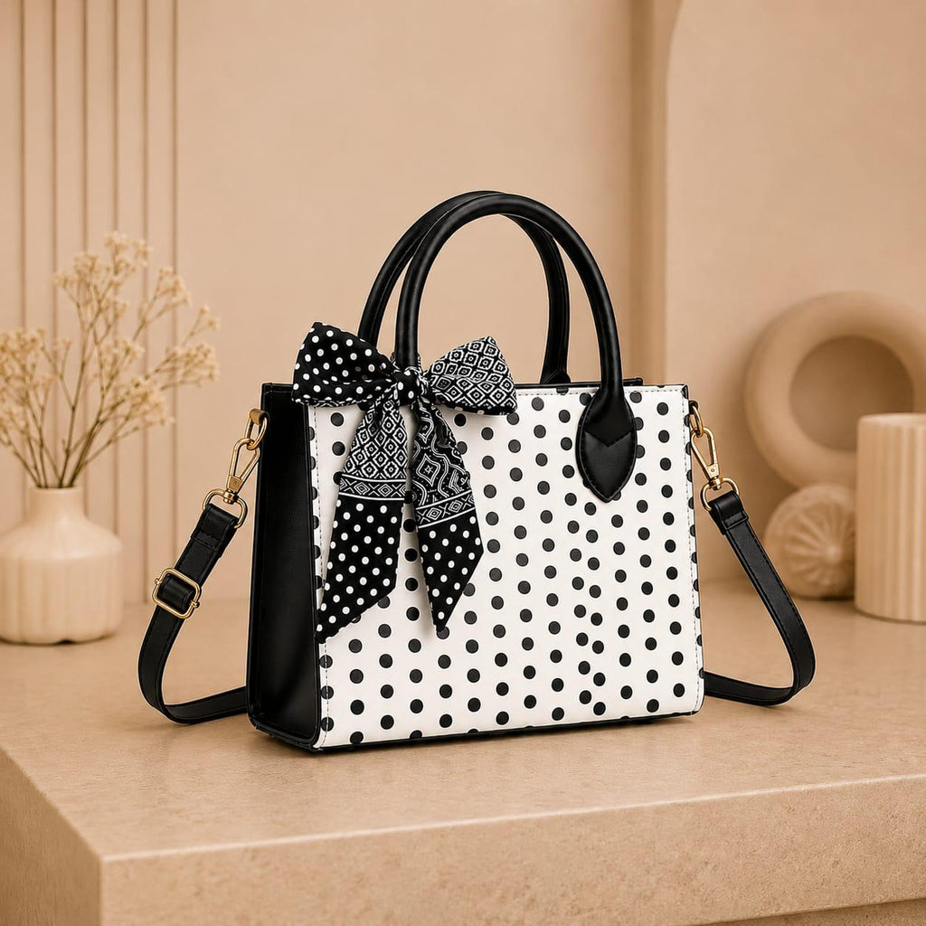 Polka Dot Handbag