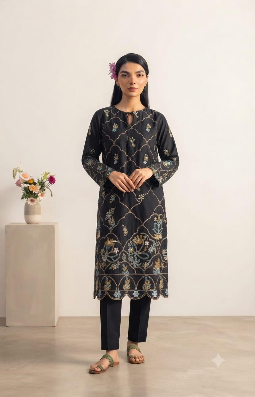 Unstitched 2 Piece Lawn Suit
