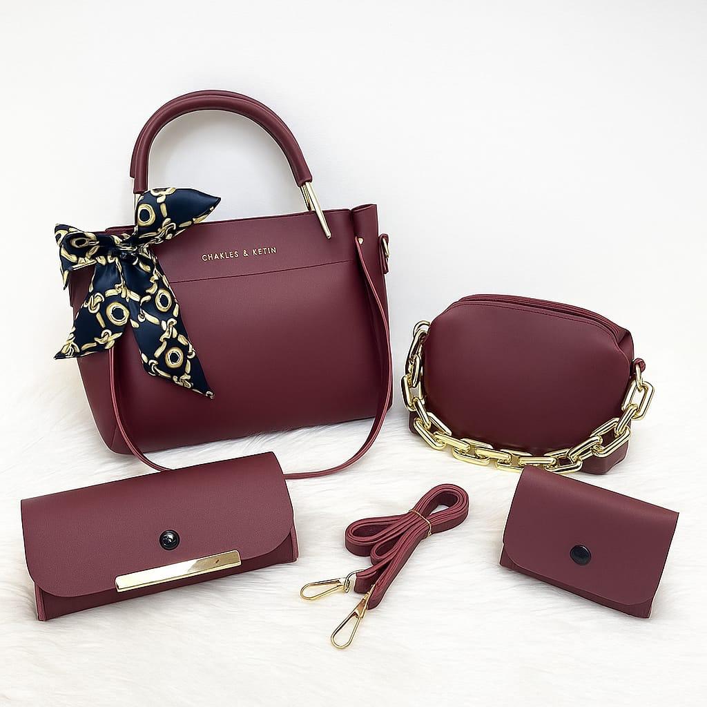 Nova Chic Shoulder Bag 4Pc