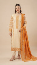 Bonanza Unstitched 3 Piece Lawn Suit