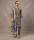 Gull Ahmed Unstitched 3 Piece Lawn Suit