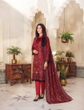 Hania Unstitched 3 Piece Embroidered Lawn Suit